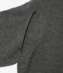 Convertible Knit Sweater - Boiled Knit