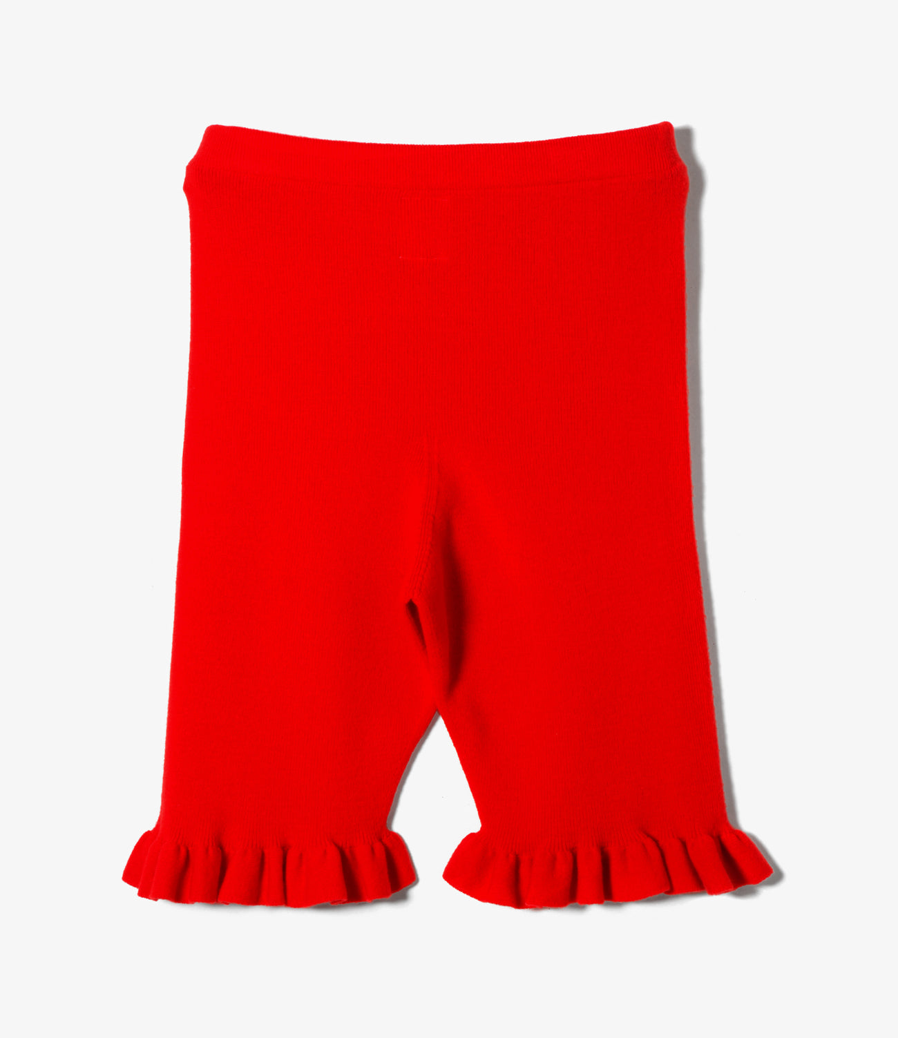 Frill Hem Knit Shortjohn - Boiled Knit