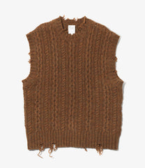 Aran Vest