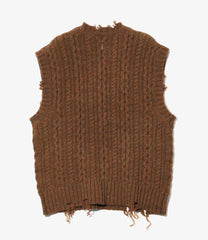 Aran Vest