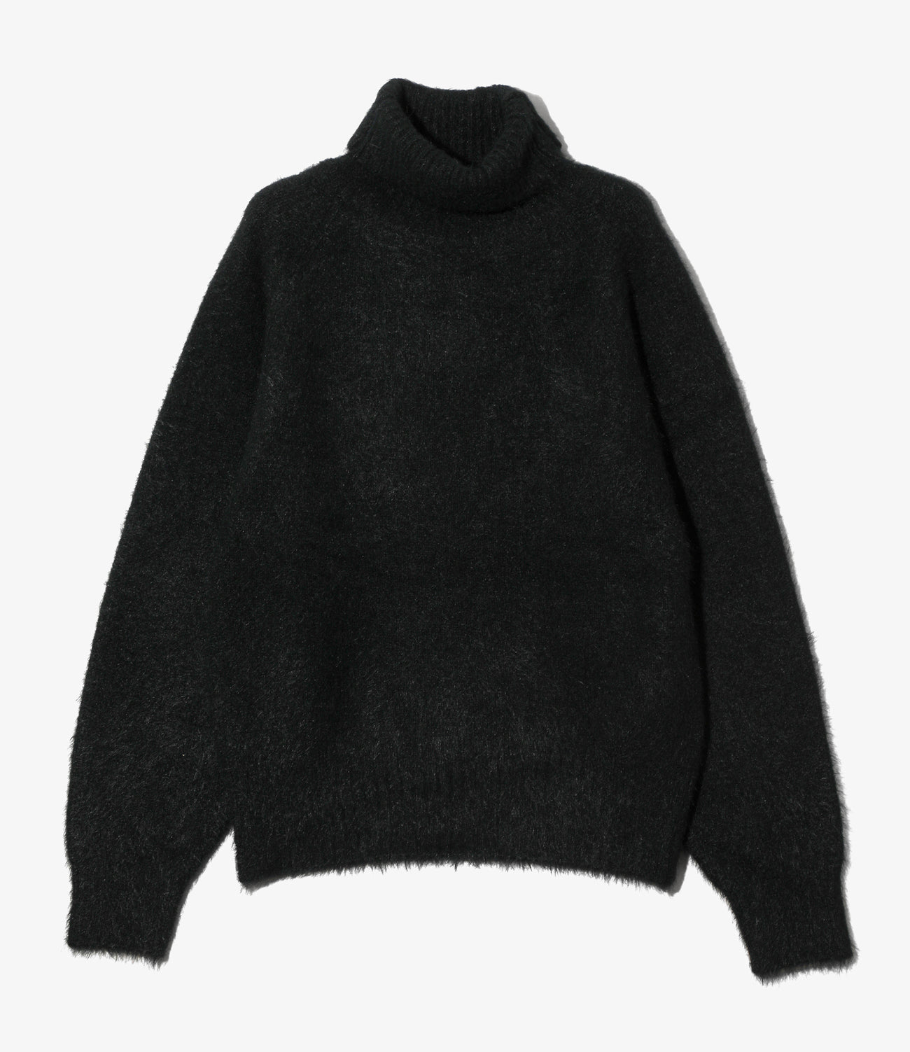 Turtle Neck Sweater - Chenille Yarn