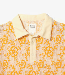 Polo Shirt - Flower Lace