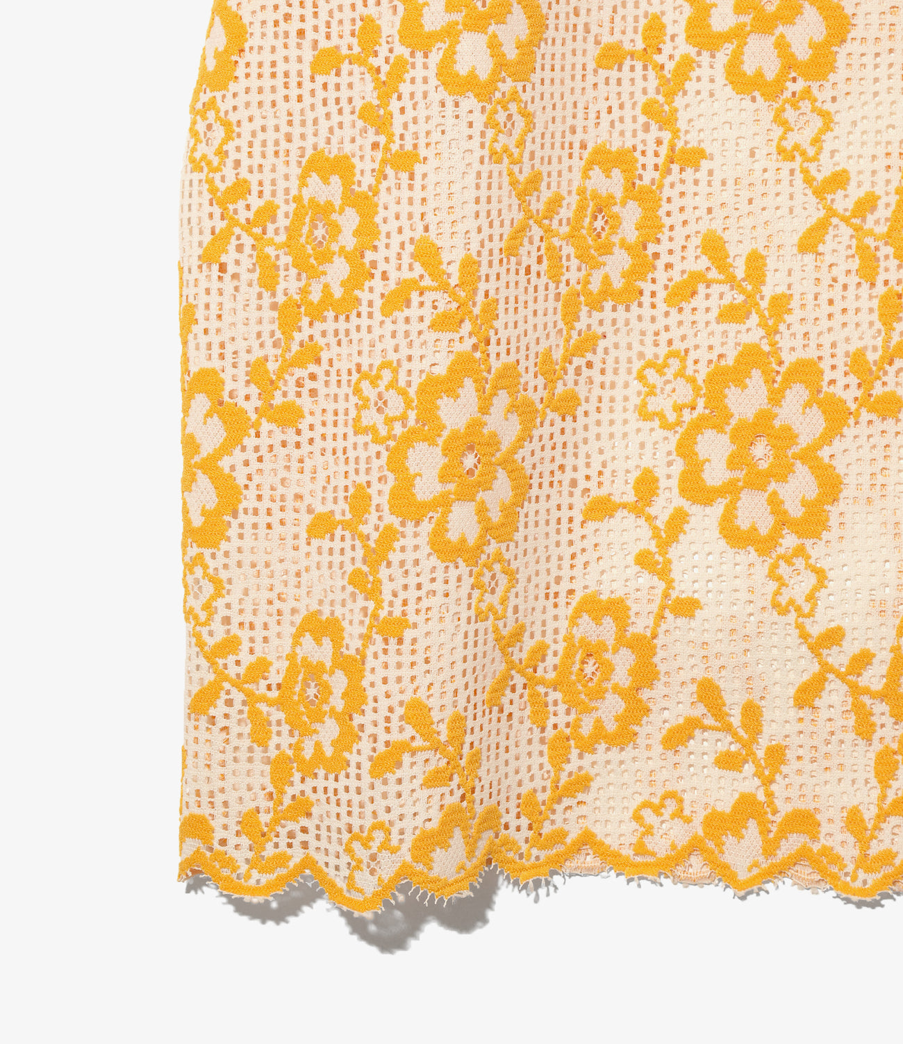 Polo Shirt - Flower Lace