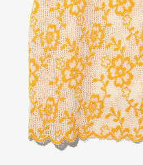 Polo Shirt - Flower Lace