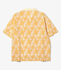 Polo Shirt - Flower Lace