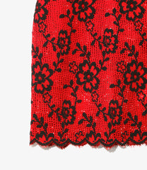 Polo Shirt - Flower Lace