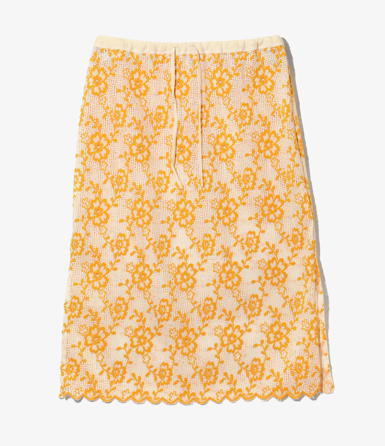 Pencil Skirt - Flower Lace