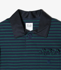 Frill Pocket Polo Shirt - Stripe