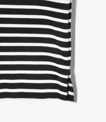 Frill Pocket Polo Shirt - Stripe