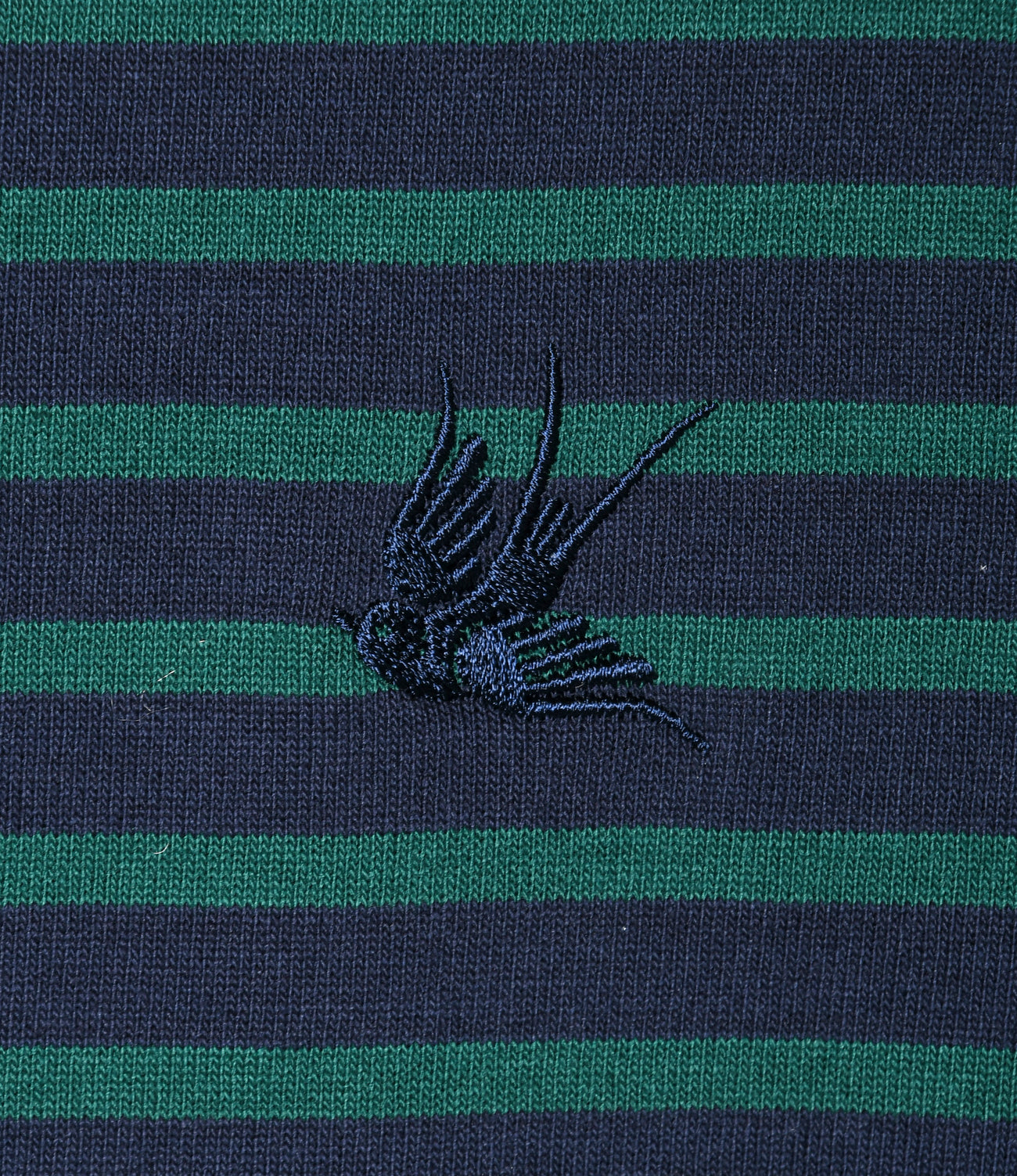 Frill Basque Shirt - Stripe