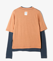 Half&Long Sleeve Unit Tee