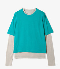 Half&Long Sleeve Unit Tee