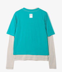 Half&Long Sleeve Unit Tee