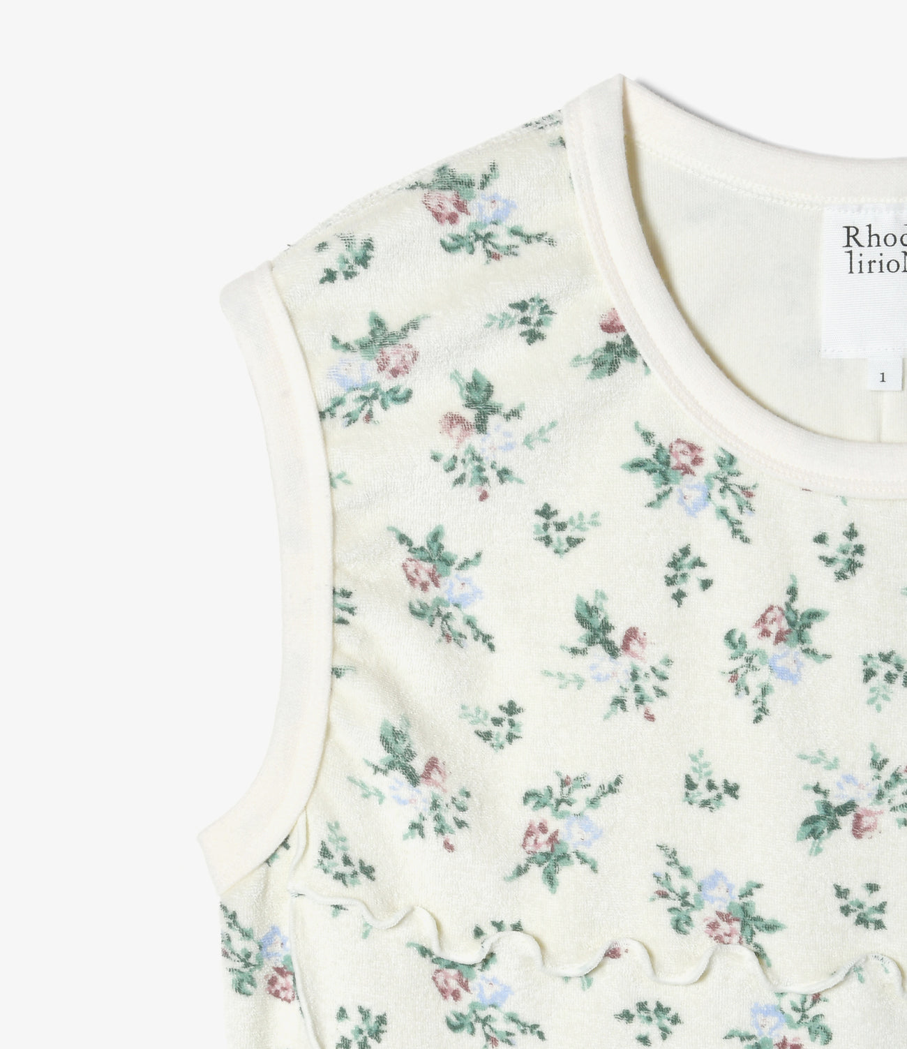 Mellow Finished Tank Top - Floral Pile