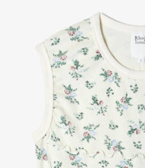 Mellow Finished Tank Top - Floral Pile