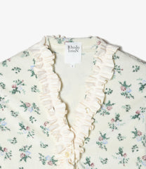 Mellow Finished Cardigan - Floral Pile