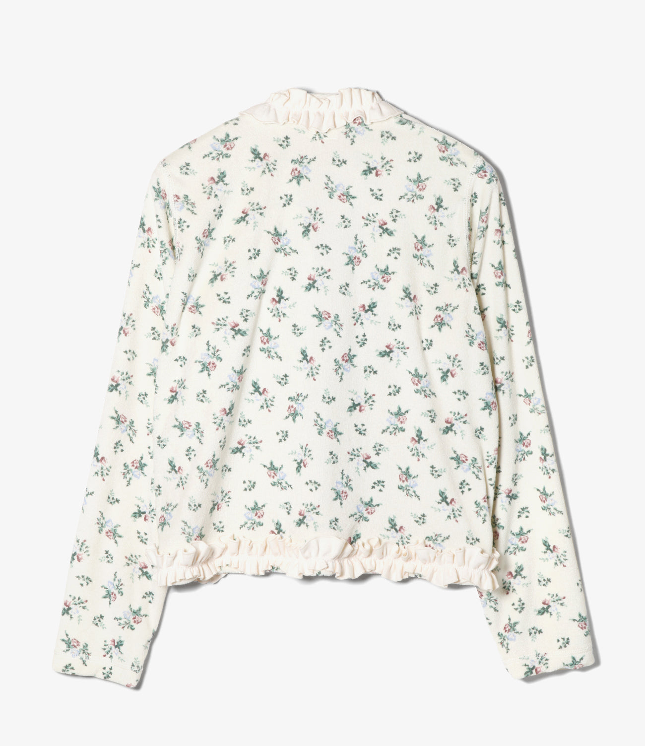 Mellow Finished Cardigan - Floral Pile