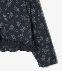Mellow Finished Cardigan - Floral Pile