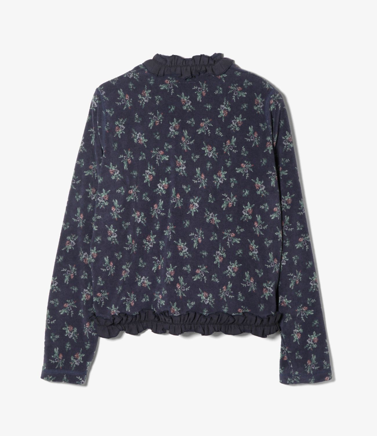 Mellow Finished Cardigan - Floral Pile