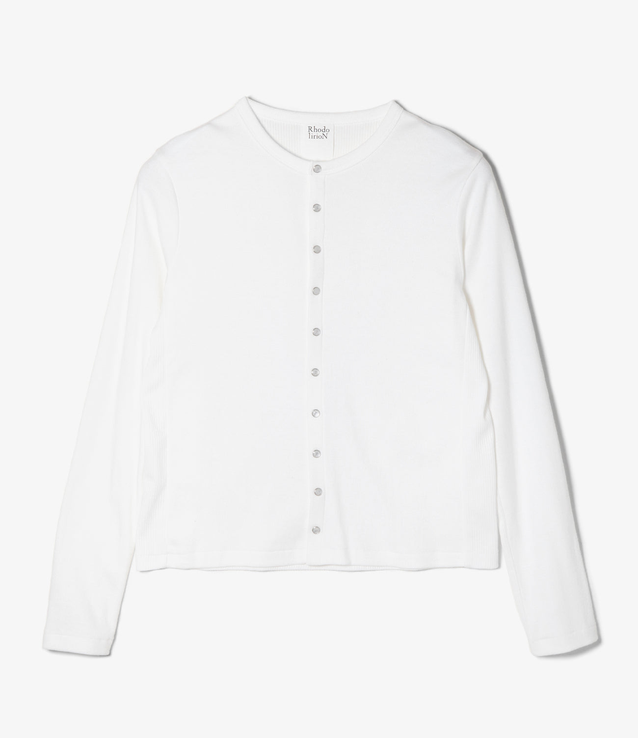 Ribbed Snap Button Cardigan