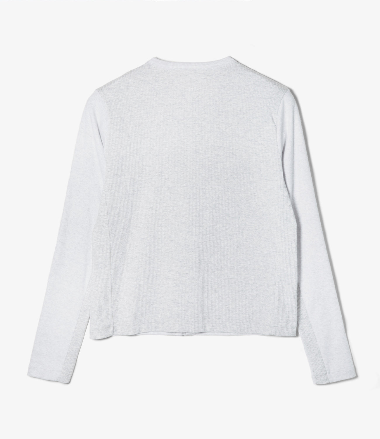 Ribbed Snap Button Cardigan