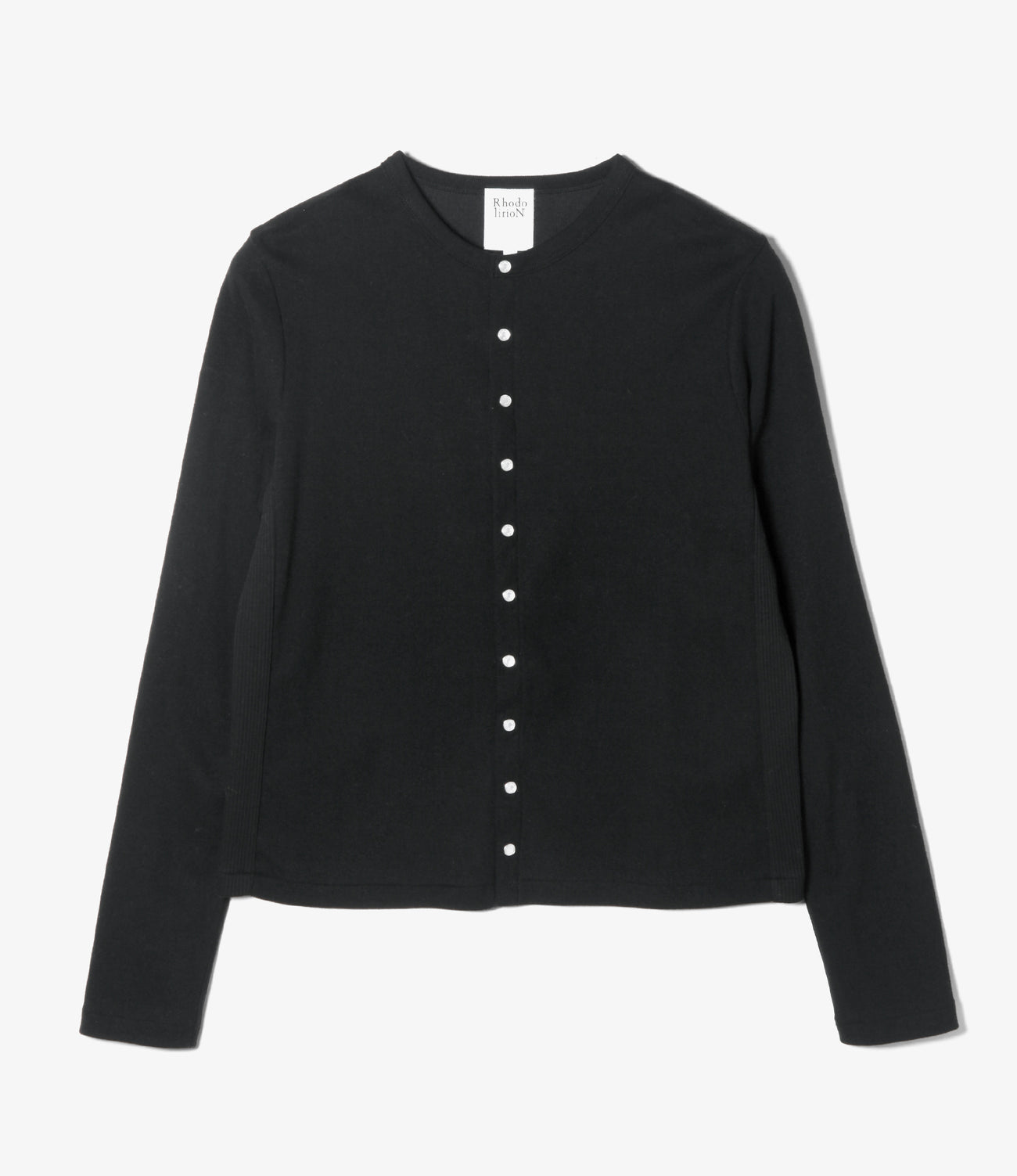 Ribbed Snap Button Cardigan