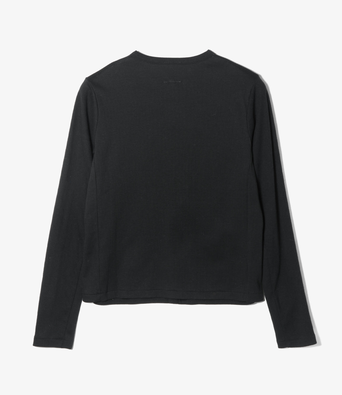 Ribbed Snap Button Cardigan