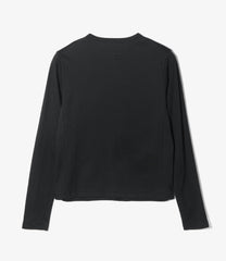 Ribbed Snap Button Cardigan