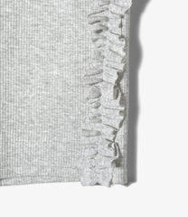 Ribbed Arch Frill Shortjohn