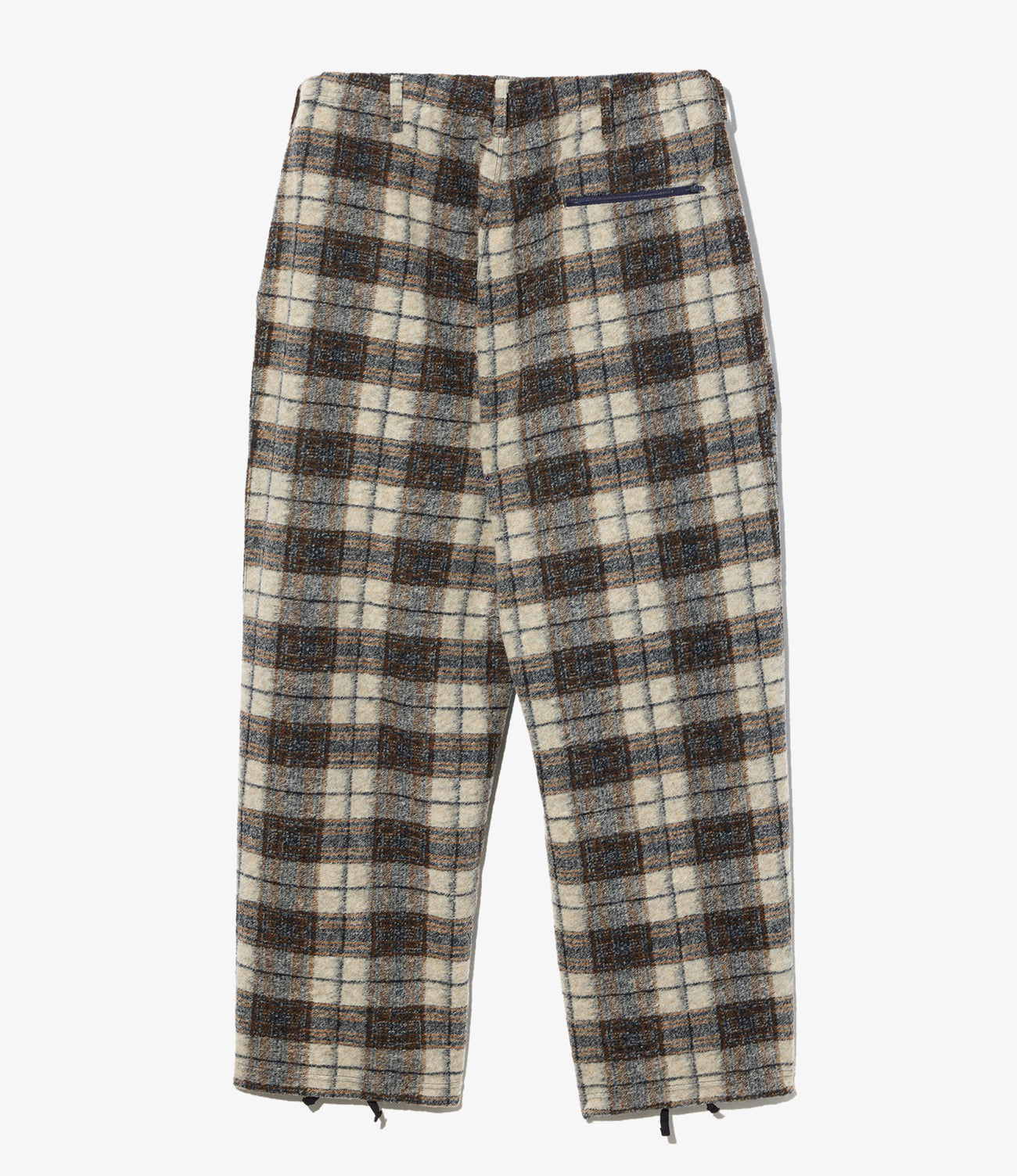 Knit Leisure Pant - Poly Wool Knit Plaid