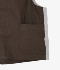 Upland Vest - Heavyweight Cotton Ripstop