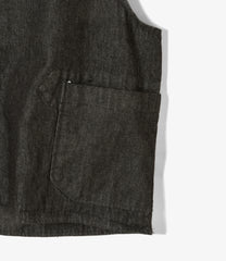 Upland Vest - Cotton Cone Denim