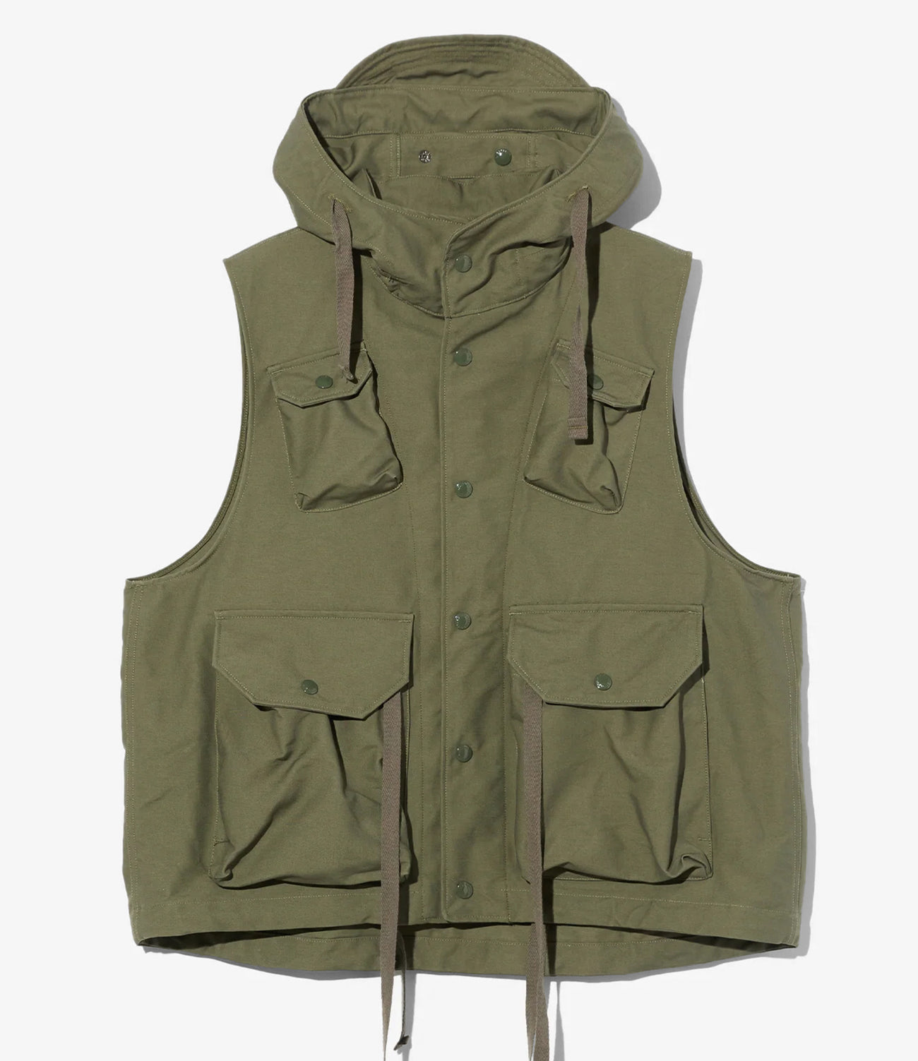 Field Vest - Cotton Double Cloth