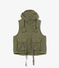 Field Vest - Cotton Double Cloth