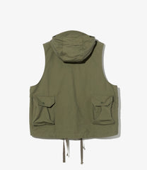 Field Vest - Cotton Double Cloth