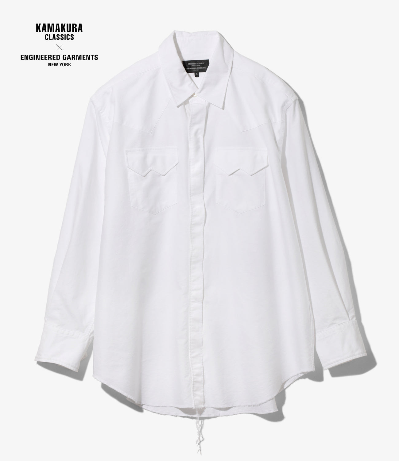 〈ENGINEERED GARMENTS〉x〈KAMAKURA CLASSICS〉EG Western Shirt - Oxford