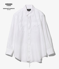 〈ENGINEERED GARMENTS〉x〈KAMAKURA CLASSICS〉EG Western Shirt - Oxford