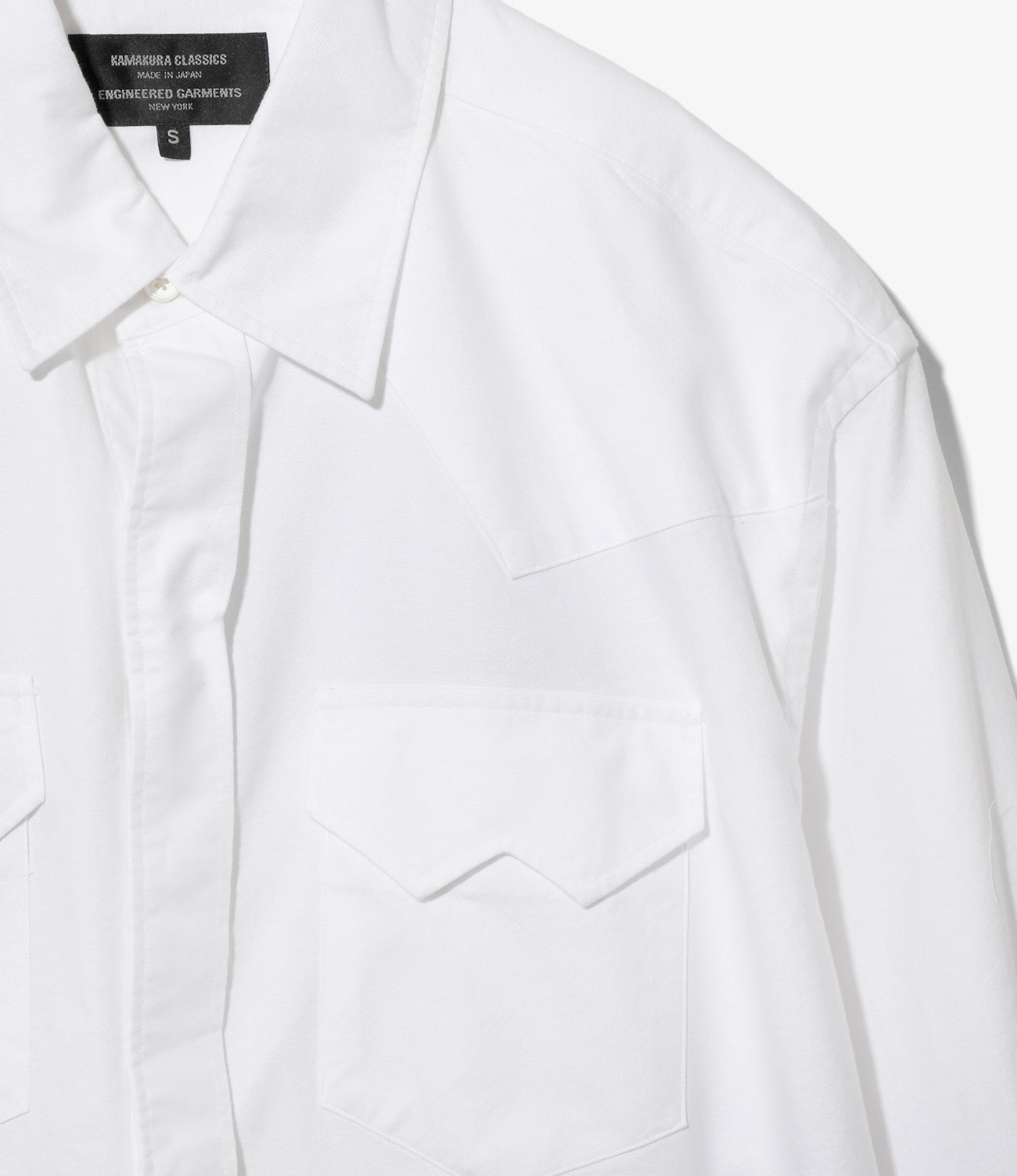 〈ENGINEERED GARMENTS〉x〈KAMAKURA CLASSICS〉EG Western Shirt - Oxford