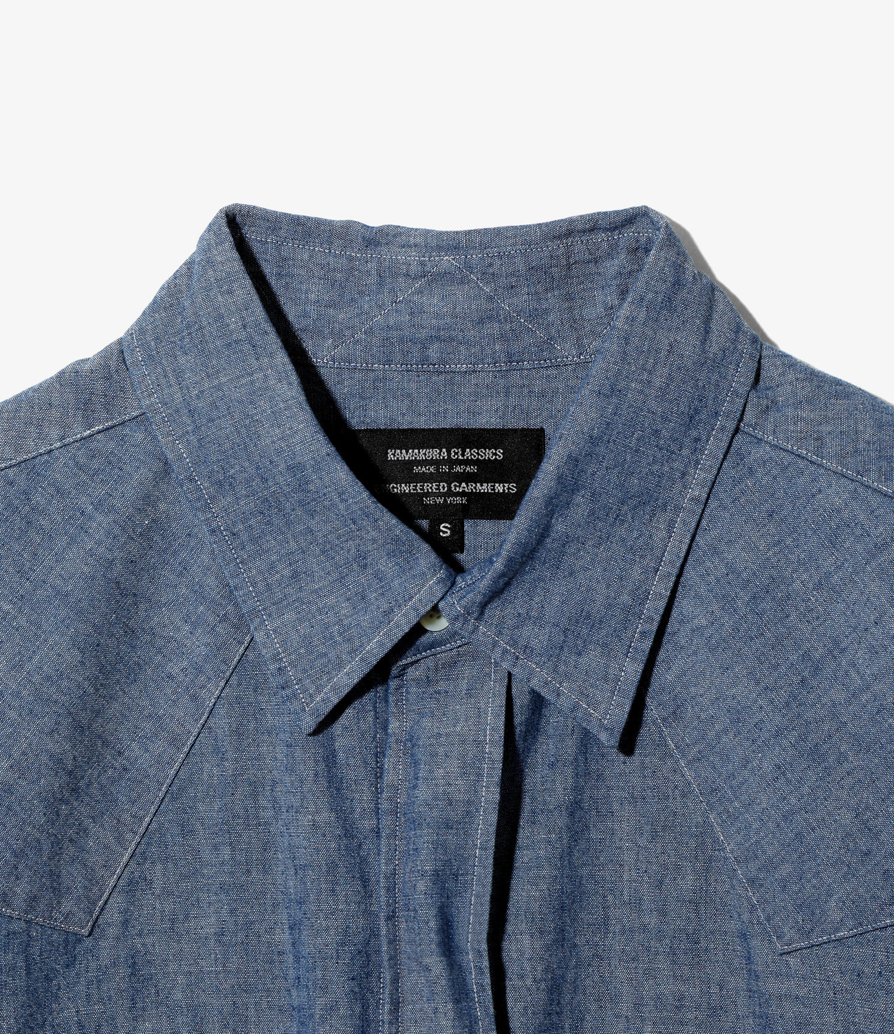 〈ENGINEERED GARMENTS〉x〈KAMAKURA CLASSICS〉EG Western Shirt - Chambray