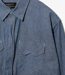〈ENGINEERED GARMENTS〉x〈KAMAKURA CLASSICS〉EG Western Shirt - Chambray