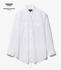 〈ENGINEERED GARMENTS〉x〈KAMAKURA CLASSICS〉EG Western Shirt - Broadcloth