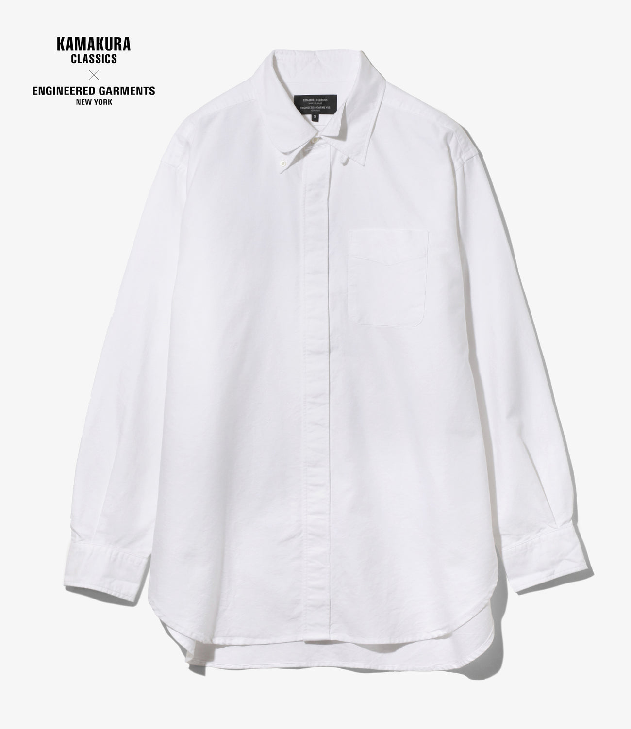 〈ENGINEERED GARMENTS〉x〈KAMAKURA CLASSICS〉EG Four Collar Shirt - Oxford