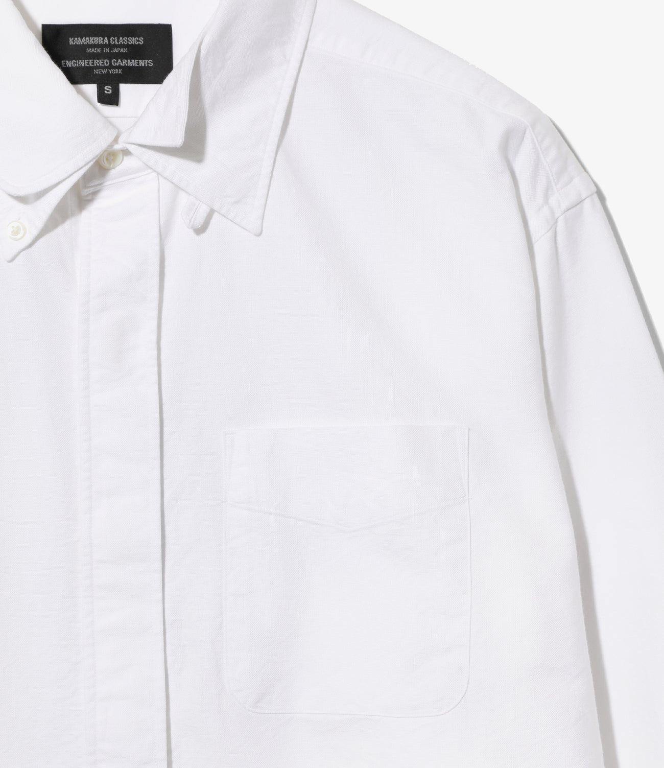 〈ENGINEERED GARMENTS〉x〈KAMAKURA CLASSICS〉EG Four Collar Shirt - Oxford