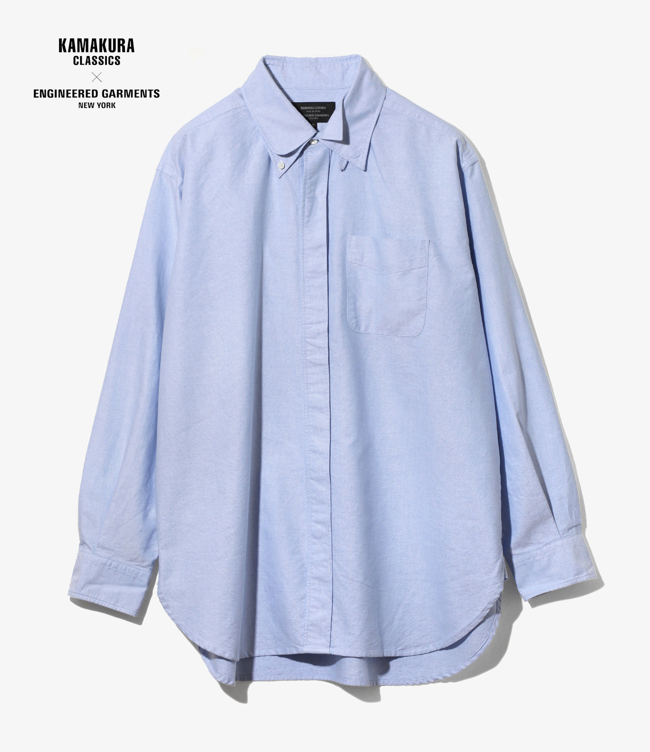 〈ENGINEERED GARMENTS〉x〈KAMAKURA CLASSICS〉EG Four Collar Shirt - Oxford