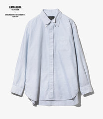 〈ENGINEERED GARMENTS〉x〈KAMAKURA CLASSICS〉EG Four Collar Shirt - Stripe