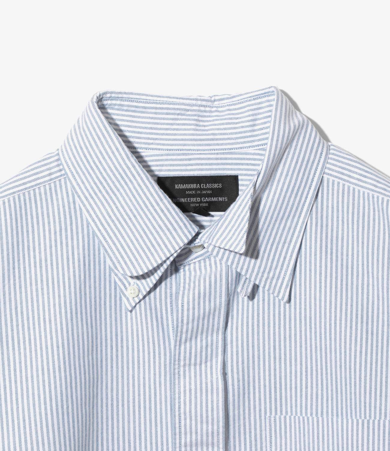 〈ENGINEERED GARMENTS〉x〈KAMAKURA CLASSICS〉EG Four Collar Shirt - Stripe
