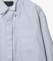 〈ENGINEERED GARMENTS〉x〈KAMAKURA CLASSICS〉EG Four Collar Shirt - Stripe