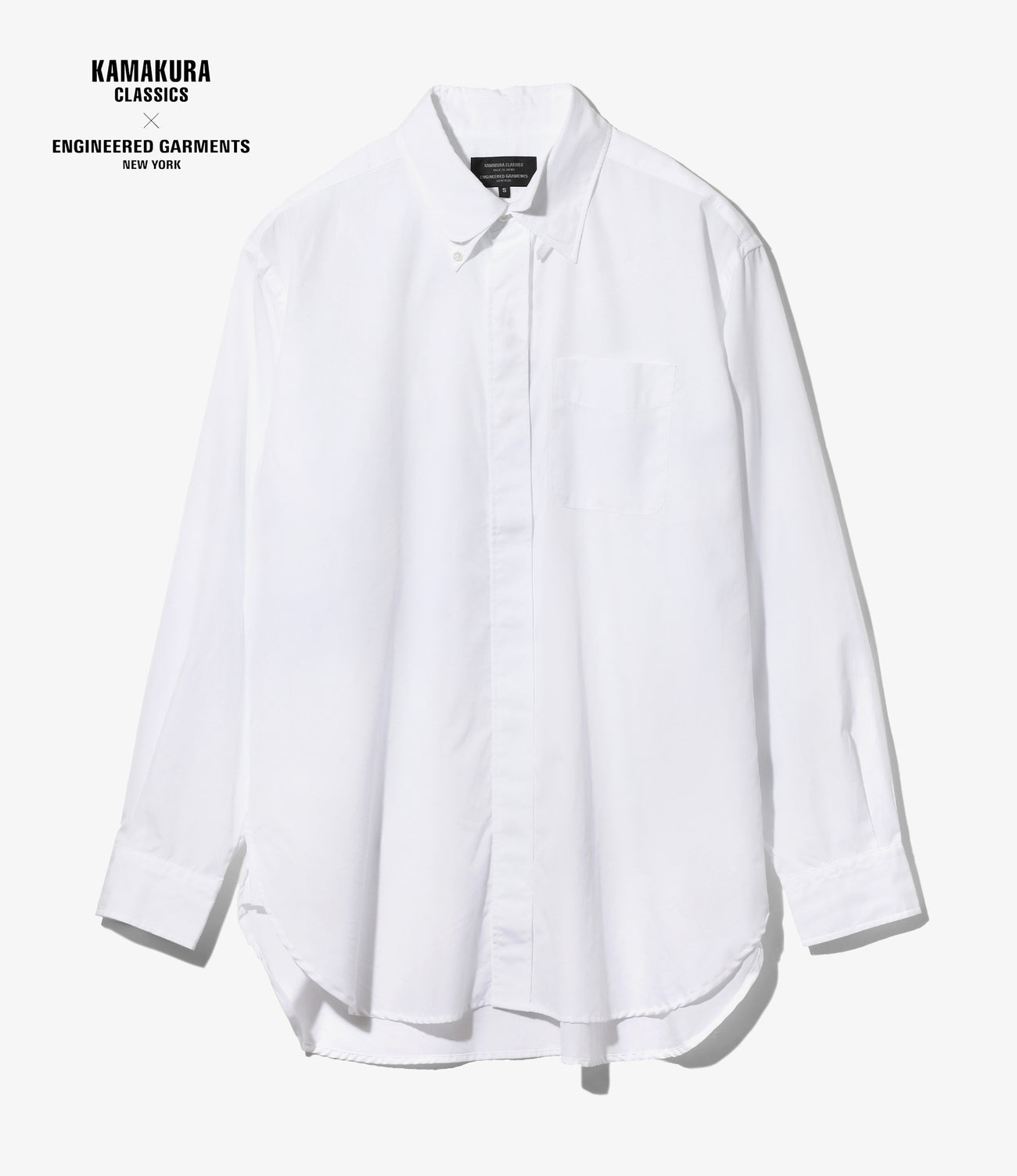 〈ENGINEERED GARMENTS〉x〈KAMAKURA CLASSICS〉EG Four Collar Shirt - Broadcloth