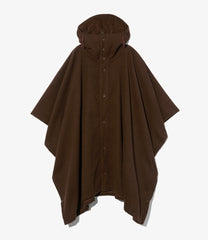 Poncho - Polyester Fake Melton