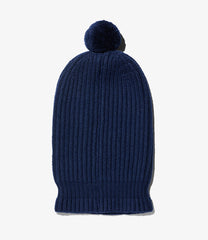 Face Beanie - Wool Sweater Knit